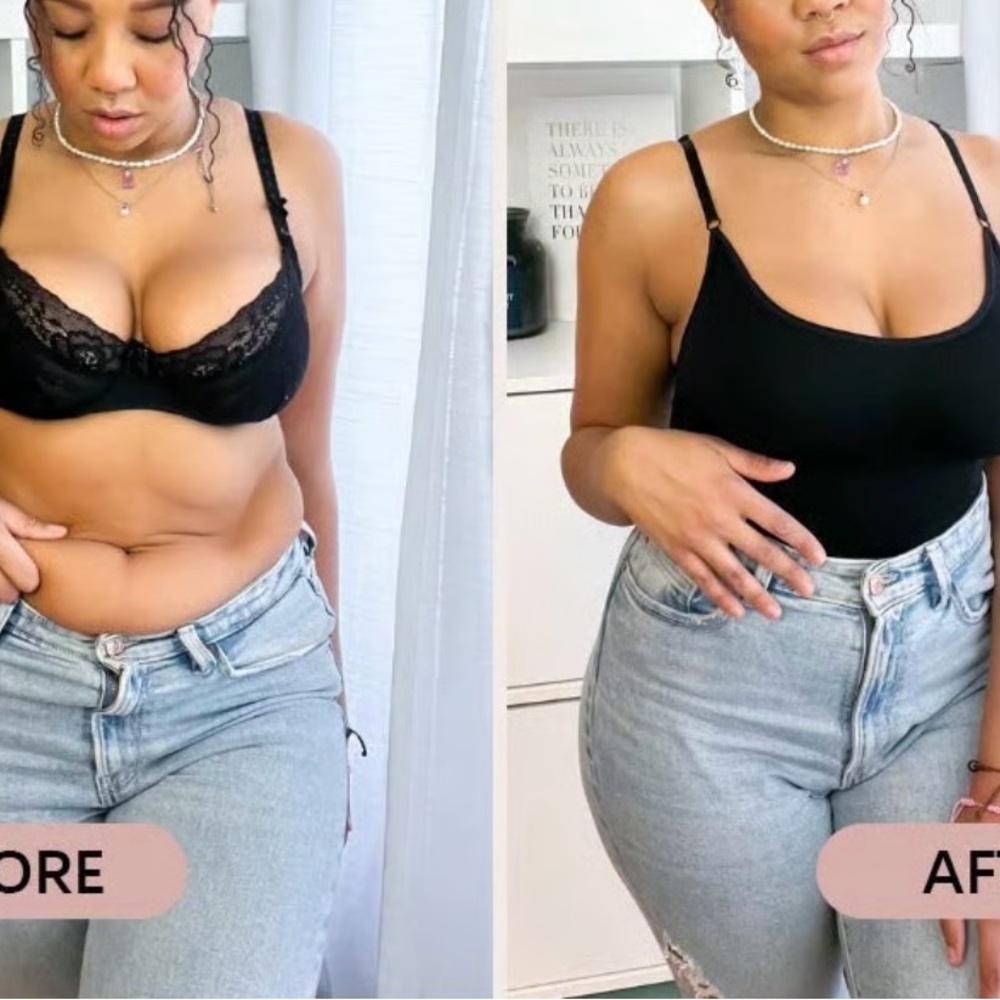 Set of (3) Black Seamless Shape-Wear Bodysuit🖤 - Picture 4 of 10